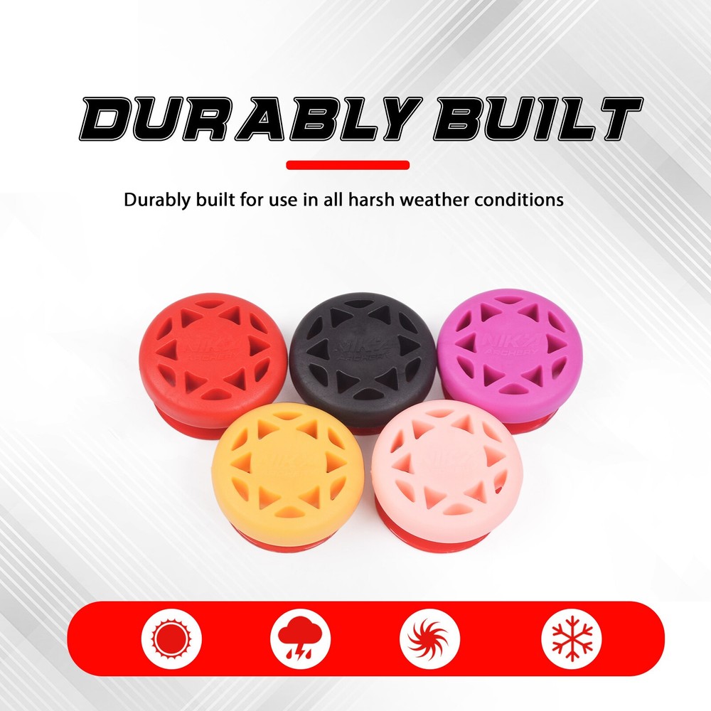 LimbSaver Broadband Dampener for Solid Limb Compound Bows, Black, 2-Pack