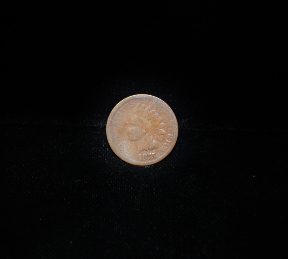 1875 Indian Head Cent #CR11696