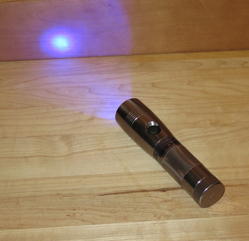 Sirchie Mini BlueMaxx II 455nm Blue Forensic Light Source Flashlight - CSI Crime