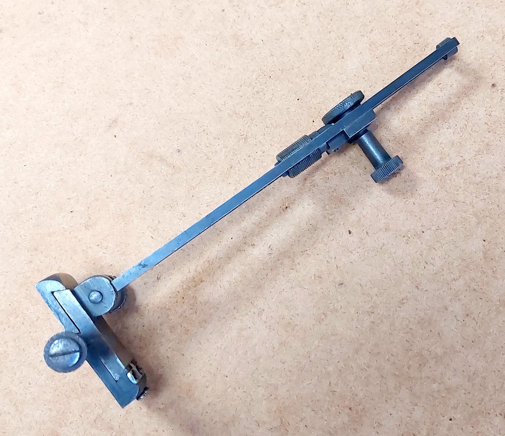 long range target rifle sight for back position shooting