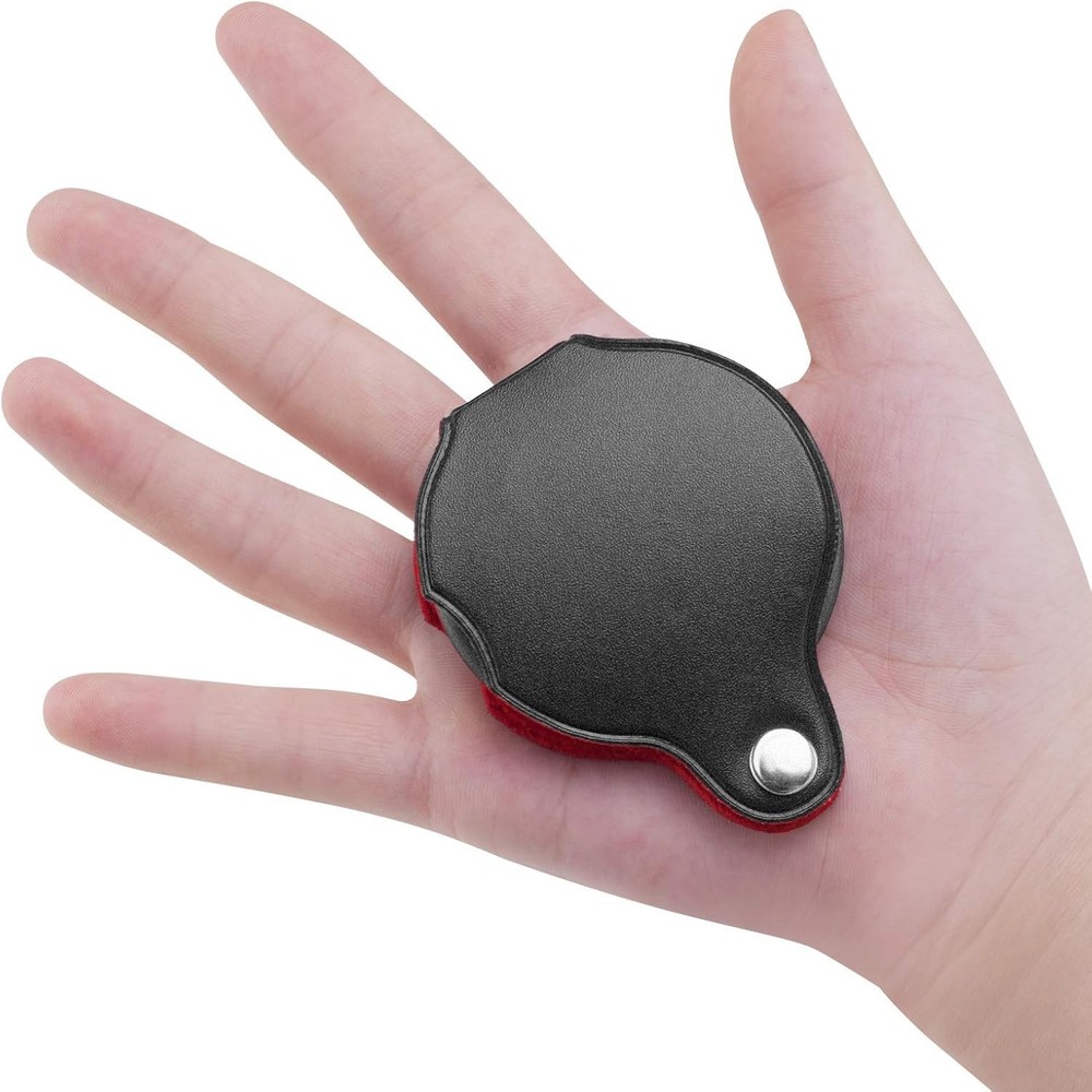 Portable Pocket Magnifier Folding Magnifying Glass for Reading