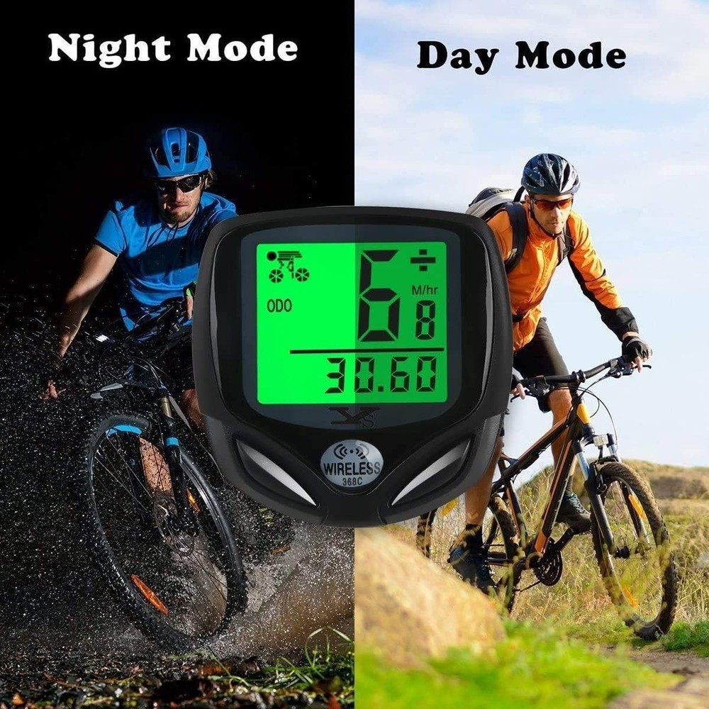 Cycle Performance Tracker: Waterproof Bike Computer with Backlight and Auto Wake