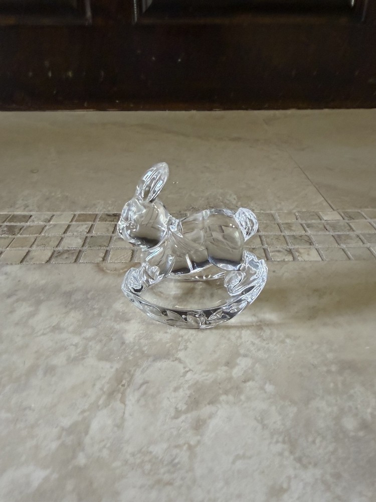 Glass Easter Rabbit Decoration (M)