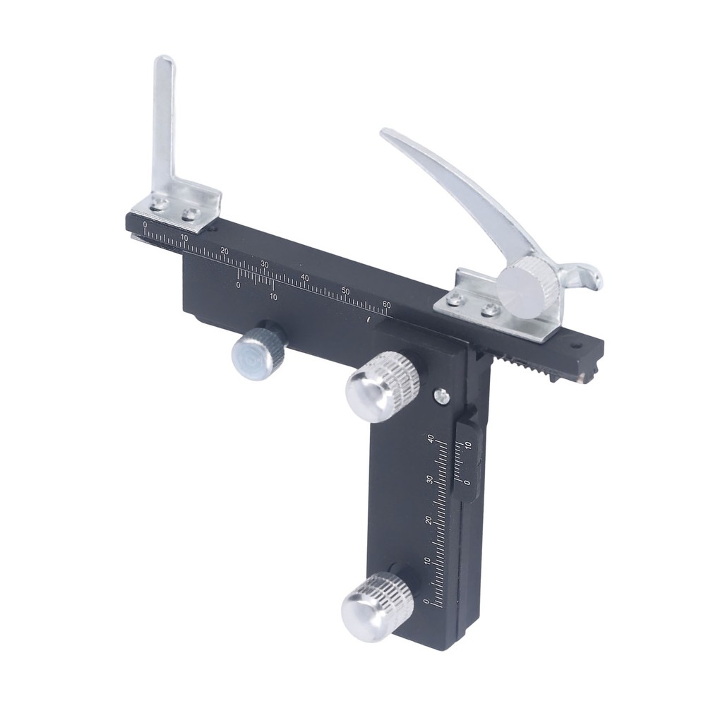 Microscope Movable Caliper Ruler Mechanical X-Y Movable Stage With Scale