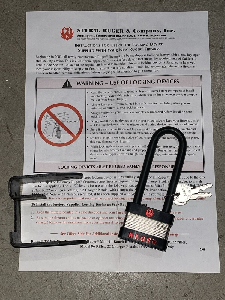 Ruger Lock Block