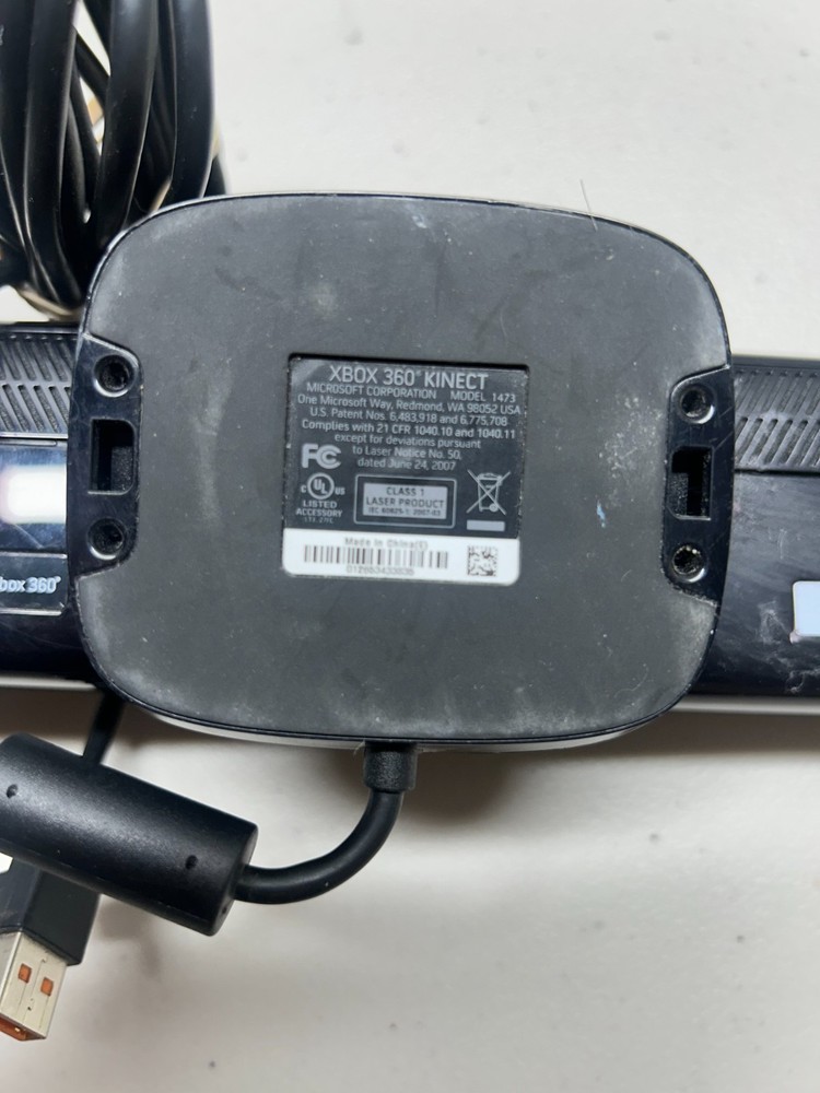 Microsoft Xbox 360 Kinect Sensor Camera Bar Model 1473 Motion Gaming