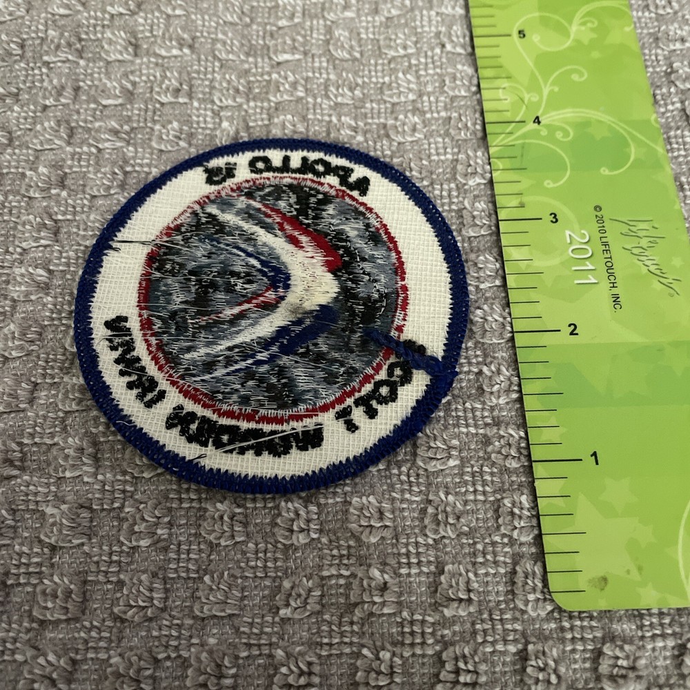 NASA-Apollo 15 commemorative patch (Blue trim version)