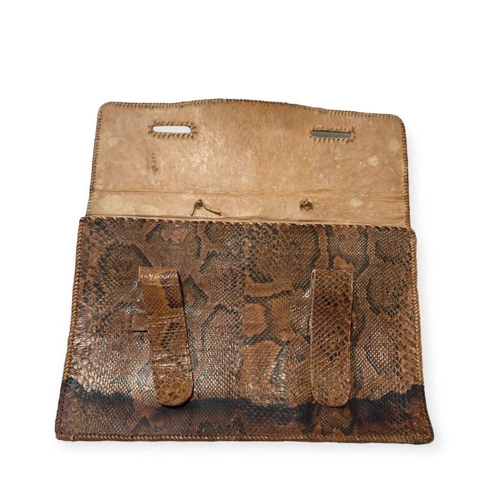 Vintage/Antique Snakeskin Leather Briefcase