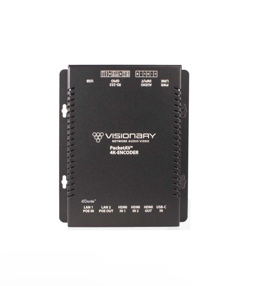 Visionary Solutions DuetE-2 A/V Encoder 4K UHD over IP New Free Shipping!