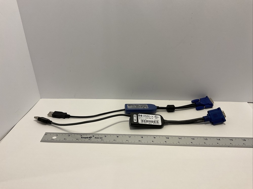 HP 520-341-002 (1) & Raritan D2CIMVUSB (1) Pulled From Working Environment