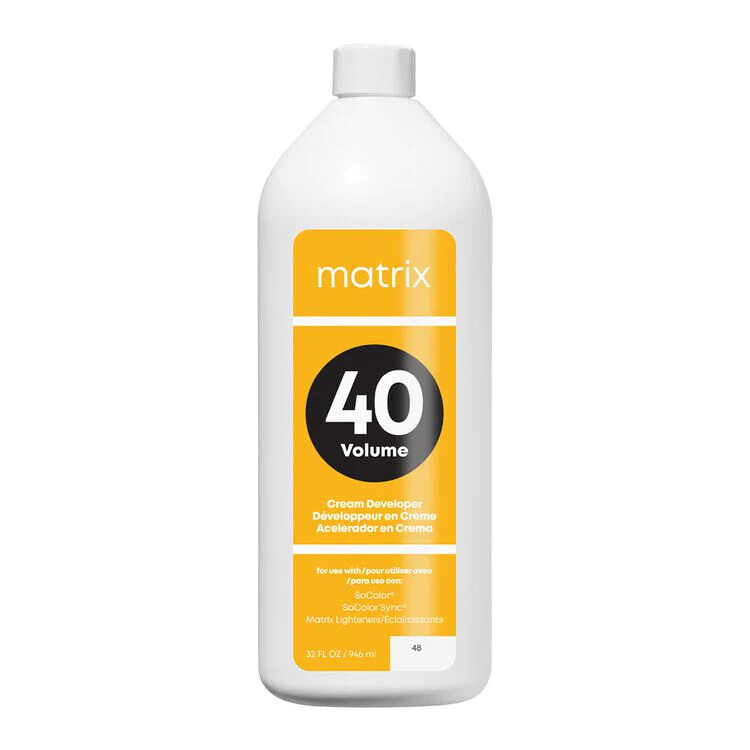 Matrix SoColor Cream Developer Lighteners - Choose 16 oz or 32 oz Developer