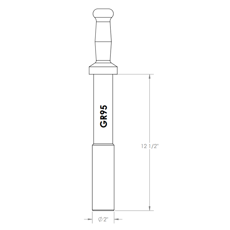 STOMPER FOR BIRO MODELS 548, 7548, 552, 7552