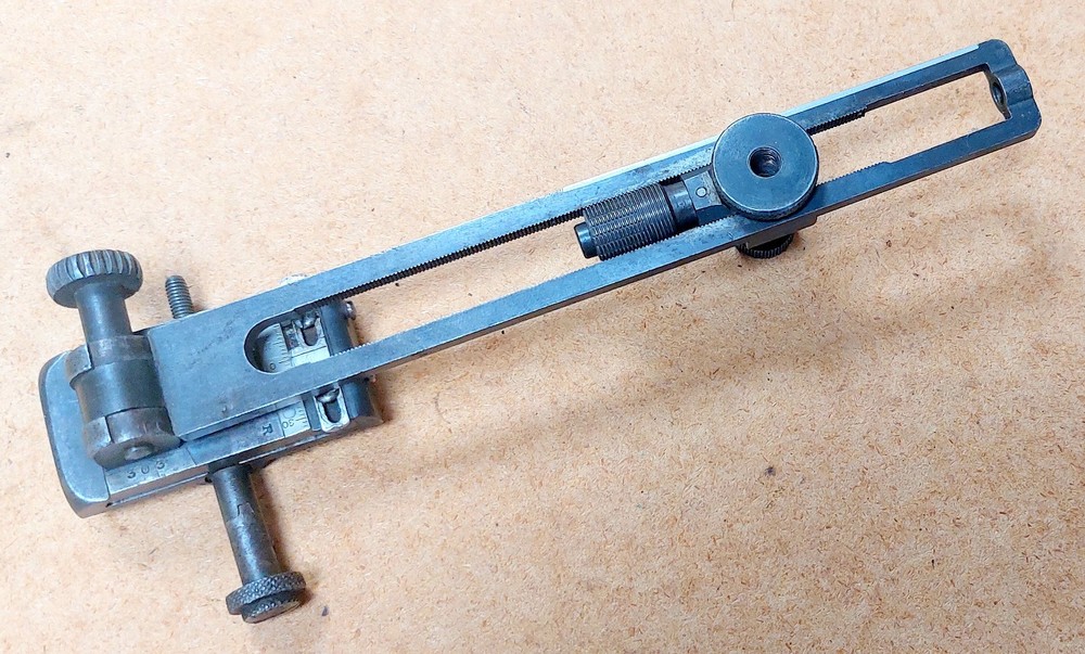 long range target rifle sight for back position shooting