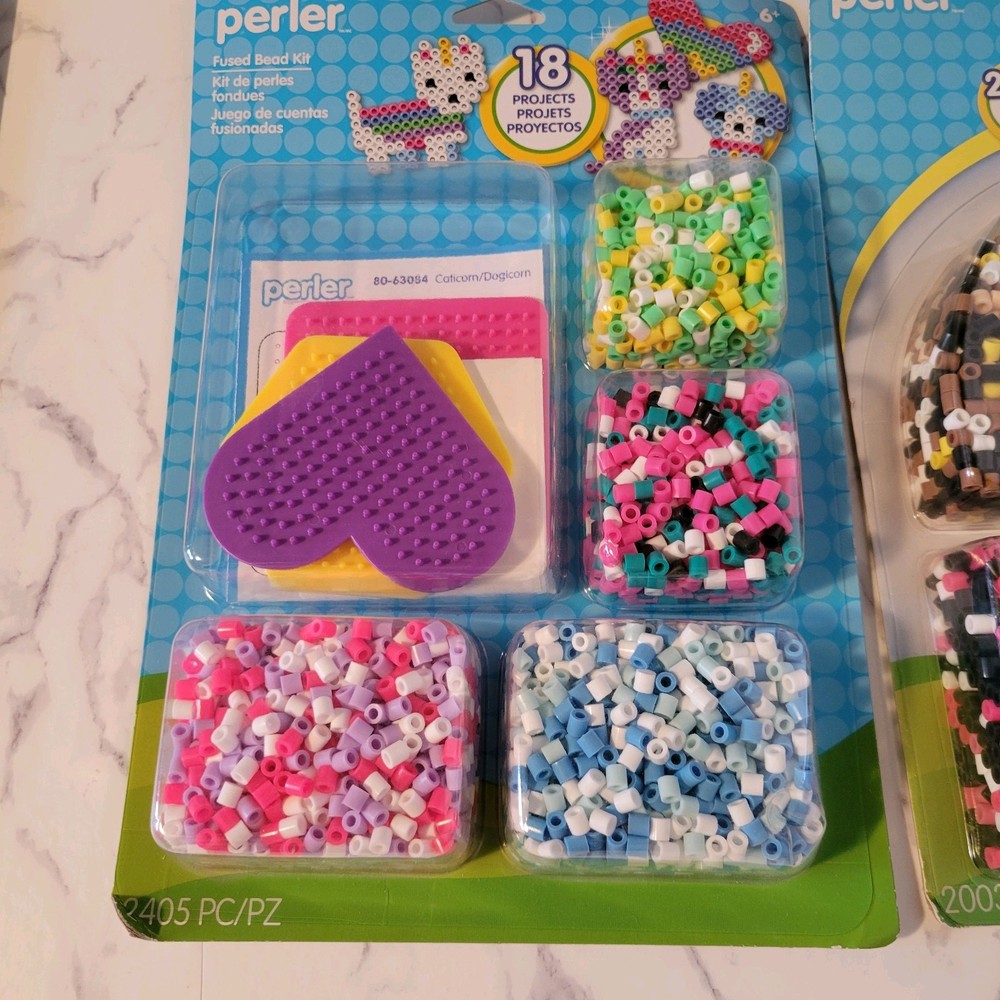 2 Perler Fuse Bead Activity