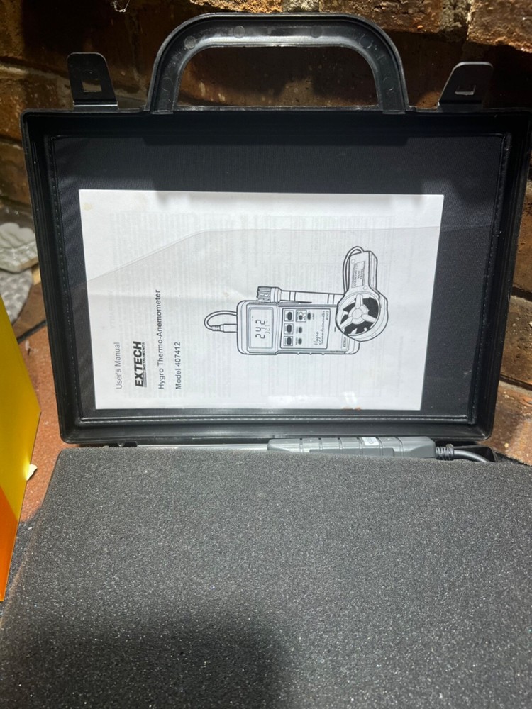 Extech Hygro Thermo-Anemometer model 407412
