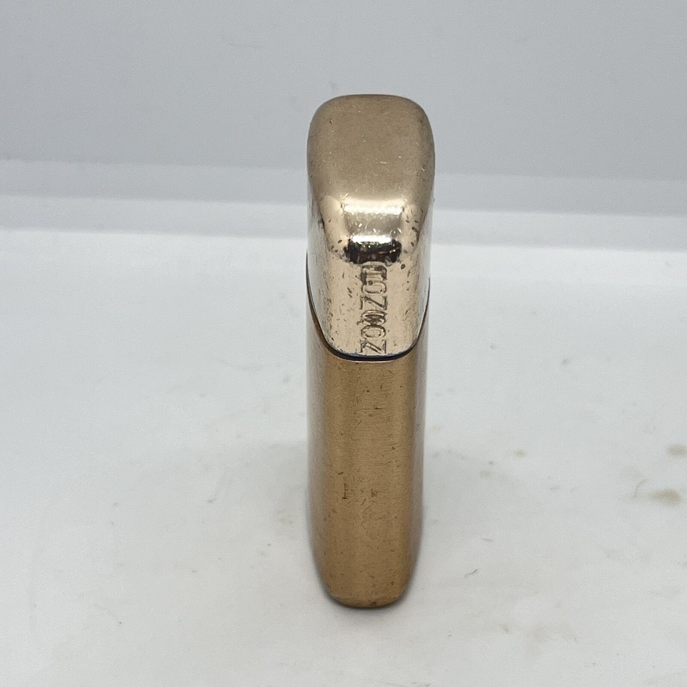 Vintage Ronson Typhoon Gold Tone Lighter Untested