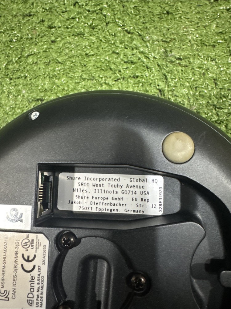 Shure MXA310B Table Array Microphone Black