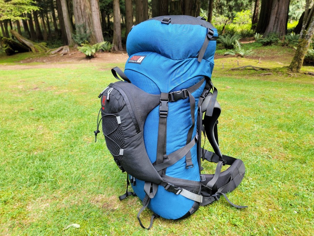 OSPREY 1990's Highlander Vector Two W/ 3L Bladder Internal Frame Hiking Backpack