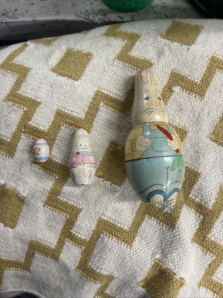 Easter Rabbit Set Of 3