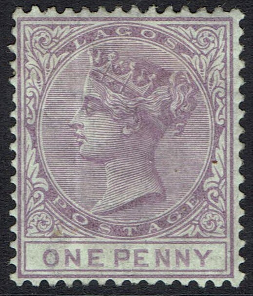 LAGOS 1876 QV 1D WMK CROWN CC PERF 14