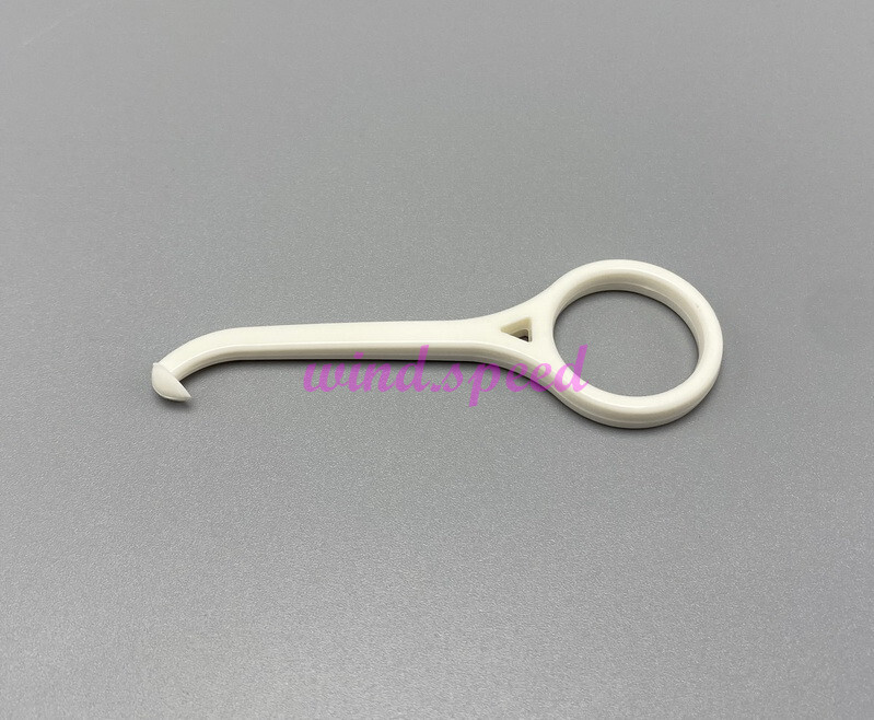 100PC Dental Orthodontic Aligner Remove Invisible Braces Hook Plastic Tool White