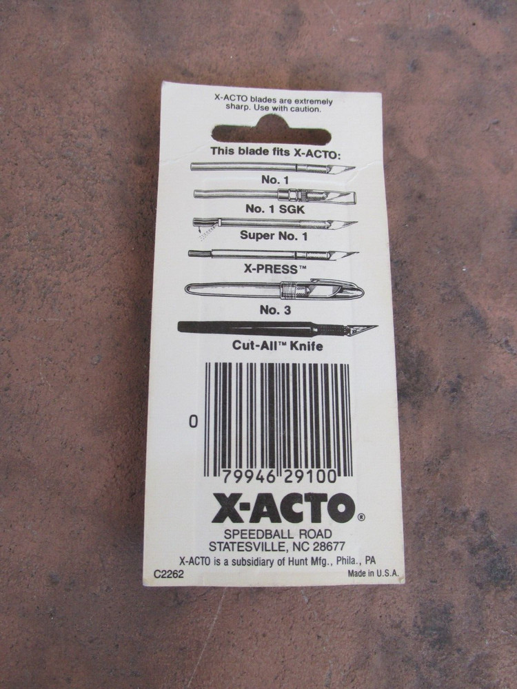 X-ACTO #11 MODIFIED FINE POINT BLADE