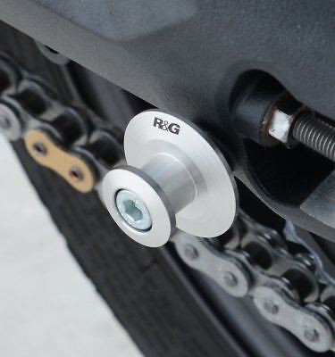 R&G Paddock Stand Bobbin Elevation Silver (M6) Aprilia RS660 2021 - 2023