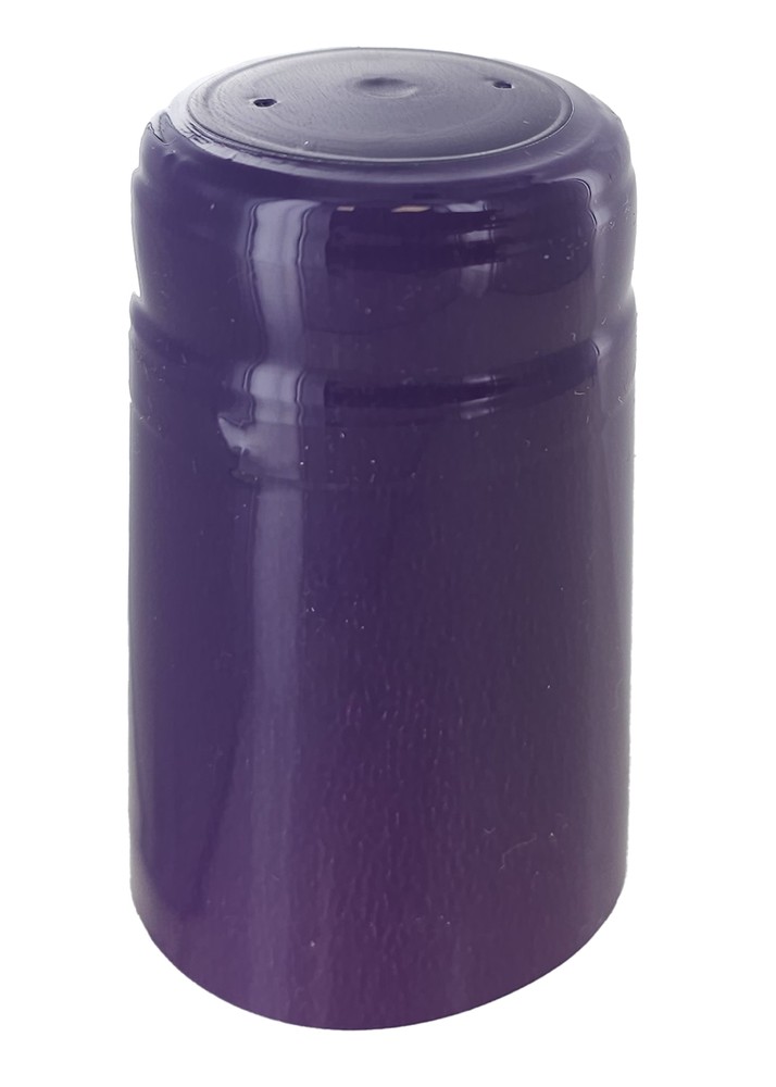 Purple PVC Shrink Capsules 30 Count