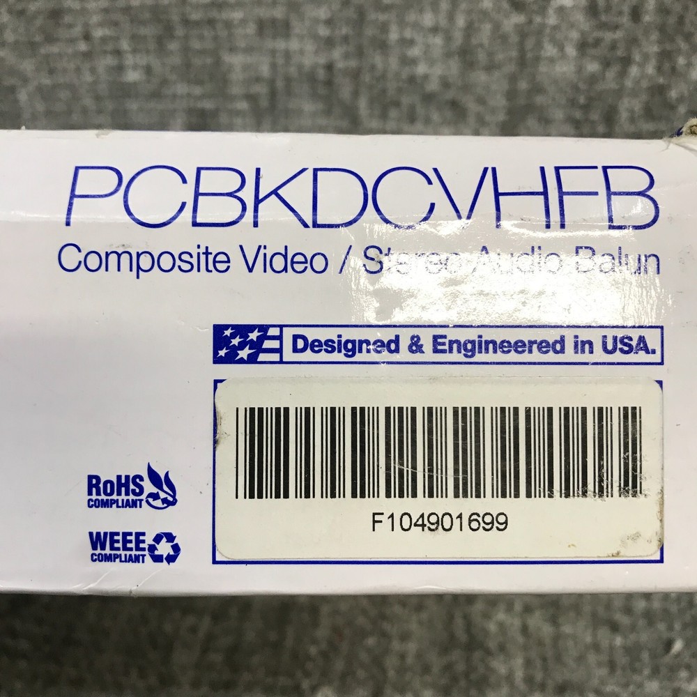 Pro Connect by Key Digital PCBKDCVHFB CAT5/5e/6 Component / Digital Audio Balun