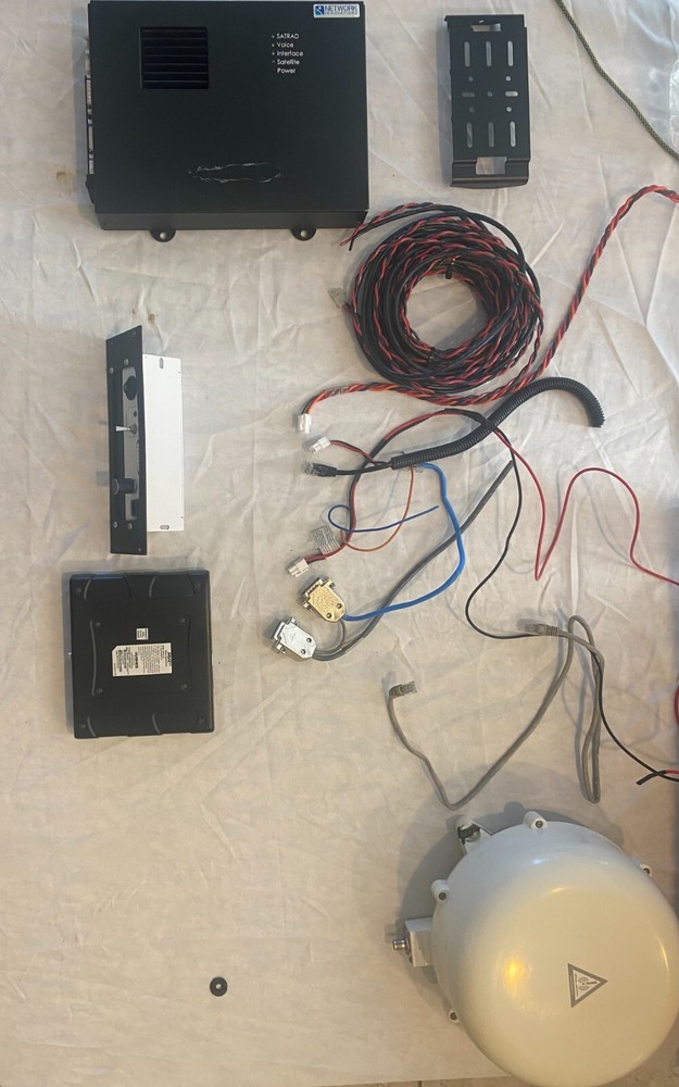 Hughes MSAT-G2 Satellite Radio System – Antenna, Interface, Panel, Transceiver (