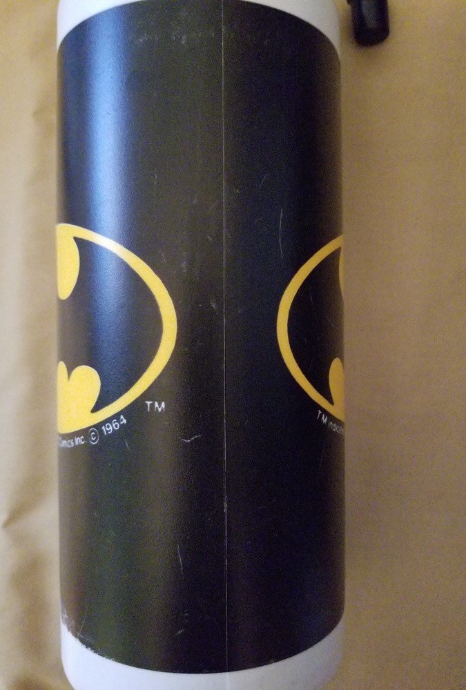 VINTAGE BATMAN BEVERAGE CUP W/STRAW