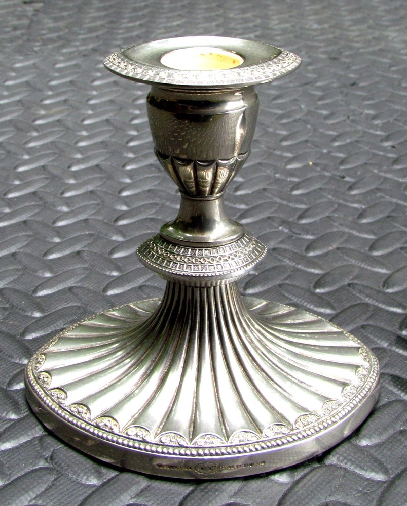 Falstaff Vintage Silver Plated Candlesticks