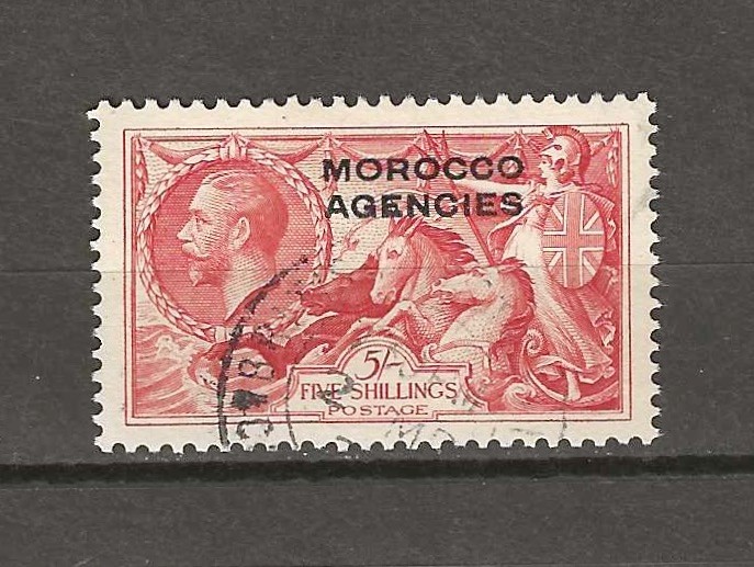 MOROCCO AGENCIES 1935/37 SG 74 USED