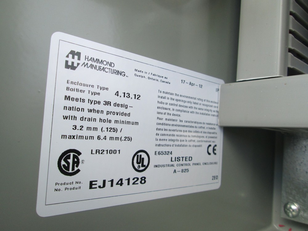 Olson Motor & Control Motor Controller Complete W/ Hour Meter 460V 3 Phase (New)