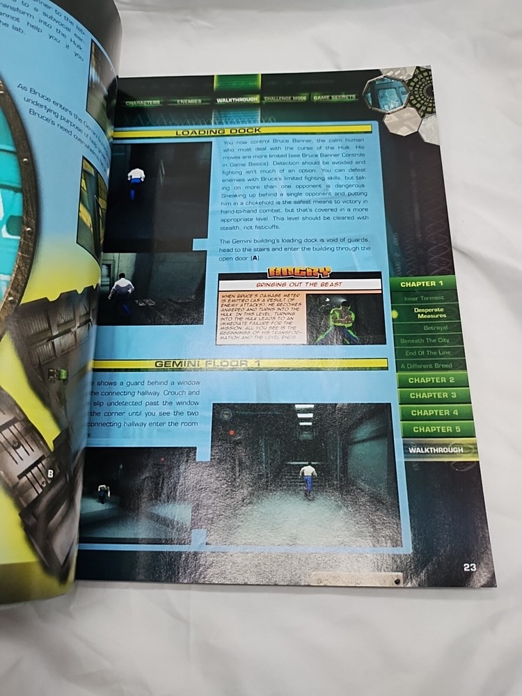 *No Insert* Hulk Official Strategy Guide Book