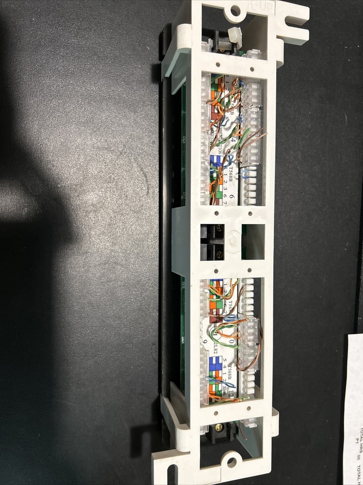 Communication Circuit Accessory Cat5e 12 Port BAR
