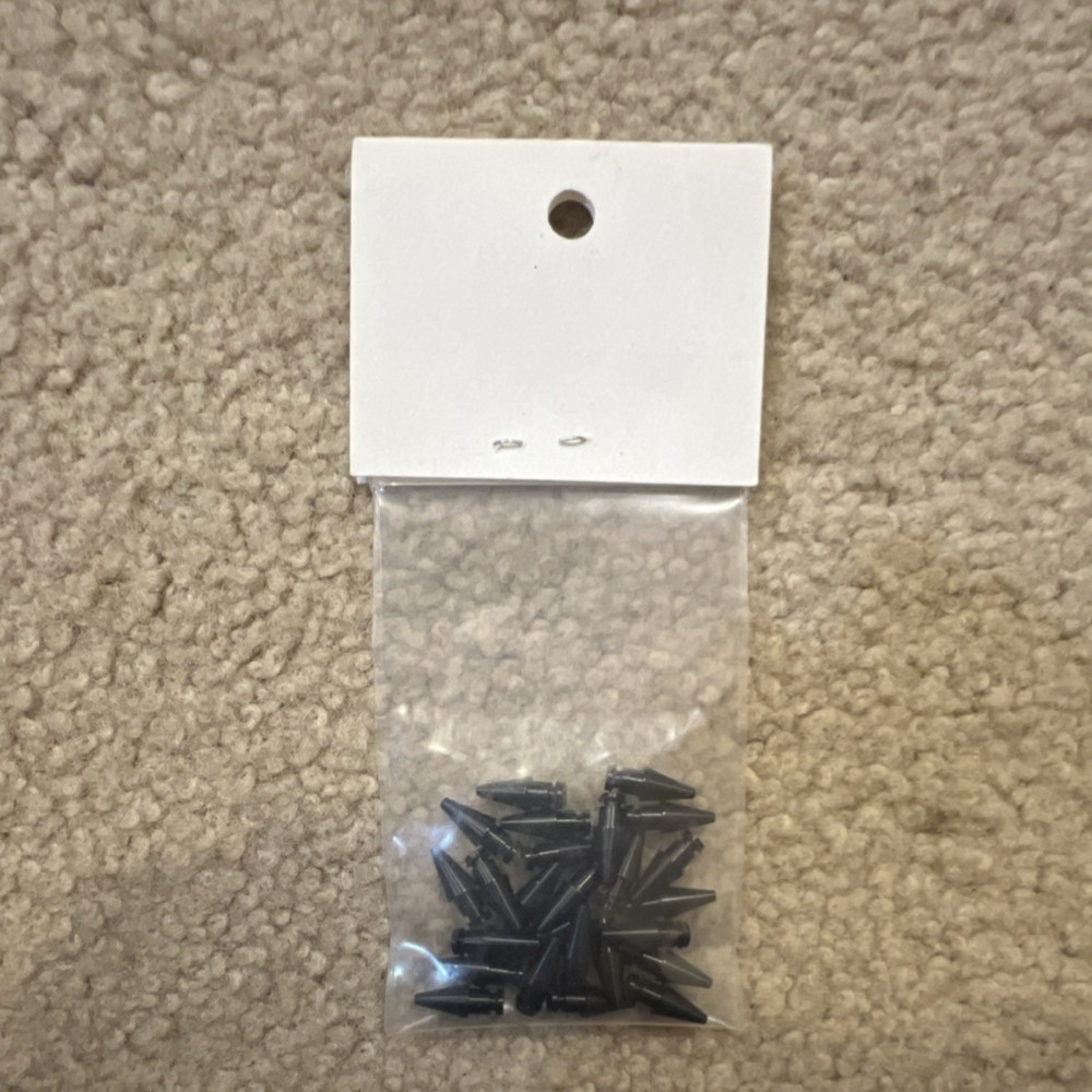 Talon J 7MM (.284) Soft Tip Dart Points Replacement Tips Black