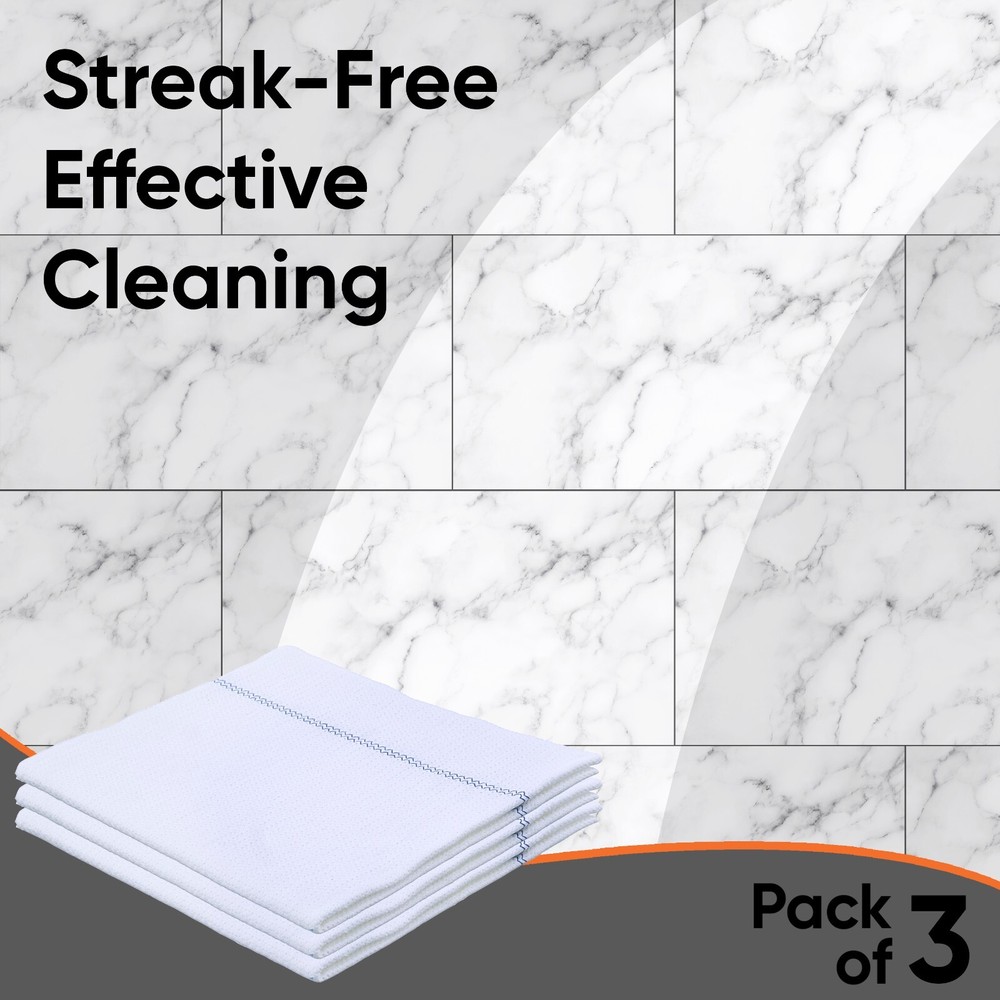 3 pack cloths for squeegee mop, Israeli Style