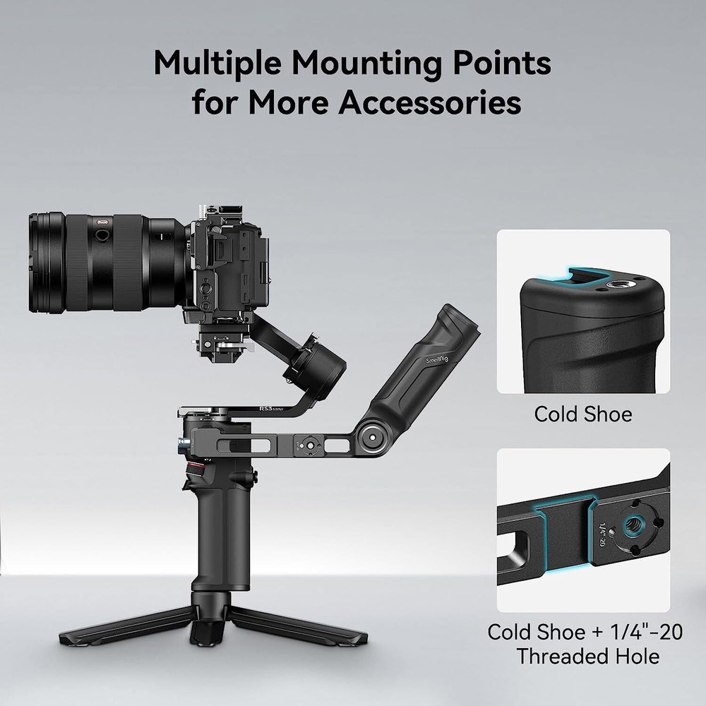 SmallRig Plastic Lightweight Adjustable Handle Sling Handgrip for DJI RS 3 mini