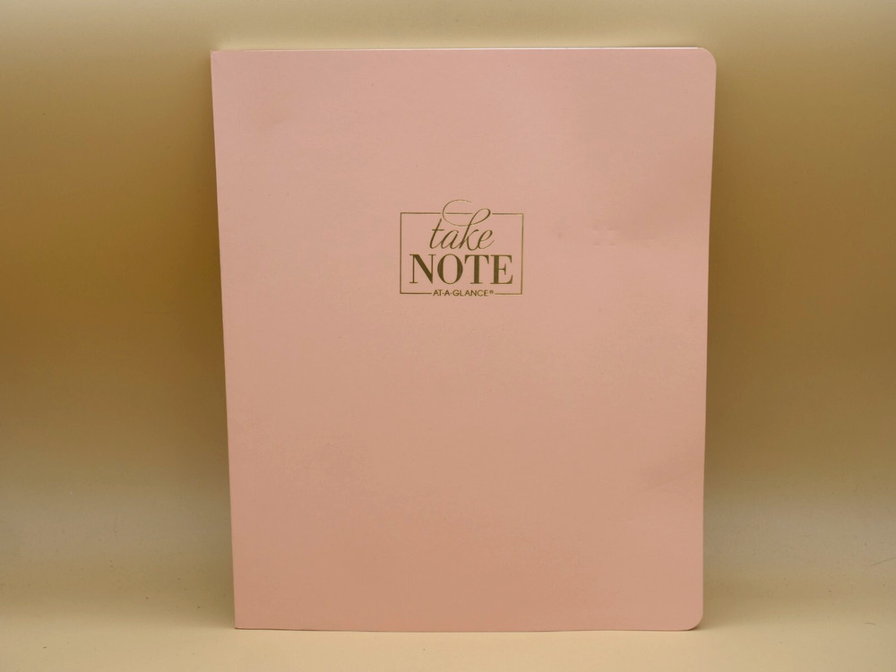 AT-A-GLANCE TAKE NOTE NOTEBOOK