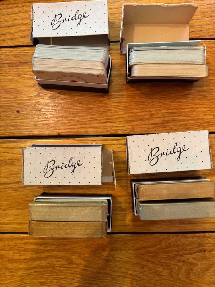 WWII GERMAN ORIGINAL PLAYING CARDS BRIDGE SETS