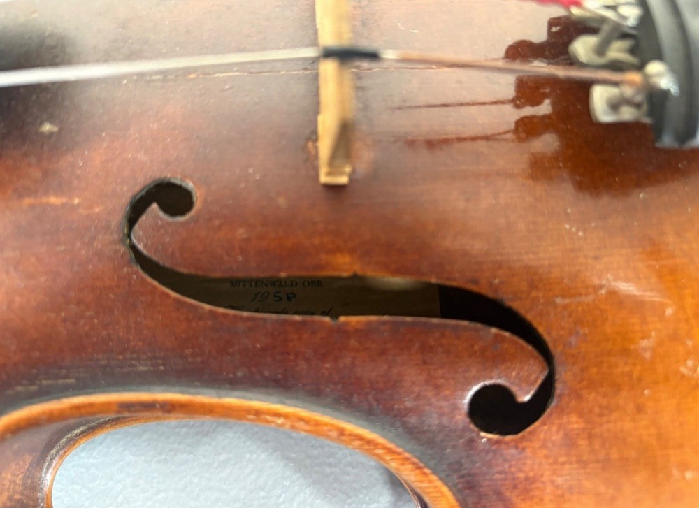 Stradivarius Copy Violin with Vintage Case