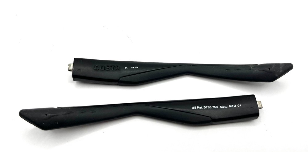 3236 - COSTA DEL MAR MAY BLACK BOTH TEMPLES AUTHENTIC