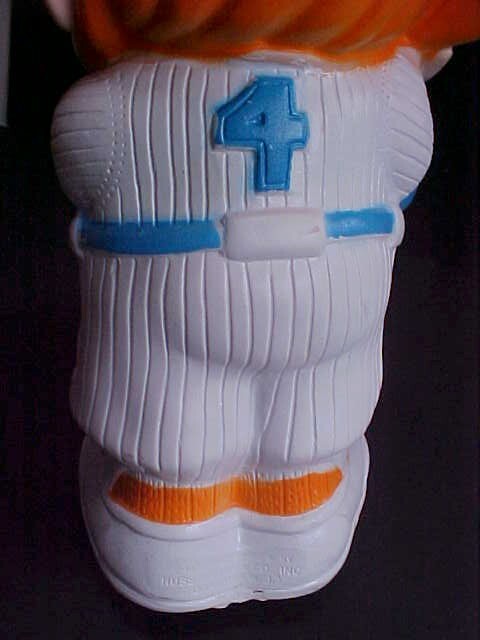 Baseball Player Coin Bank + Baseball Candy Container