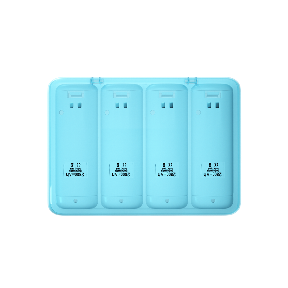 Replacement battery & Charger Station For Nintendo Wii/ Wii U Remote Controller