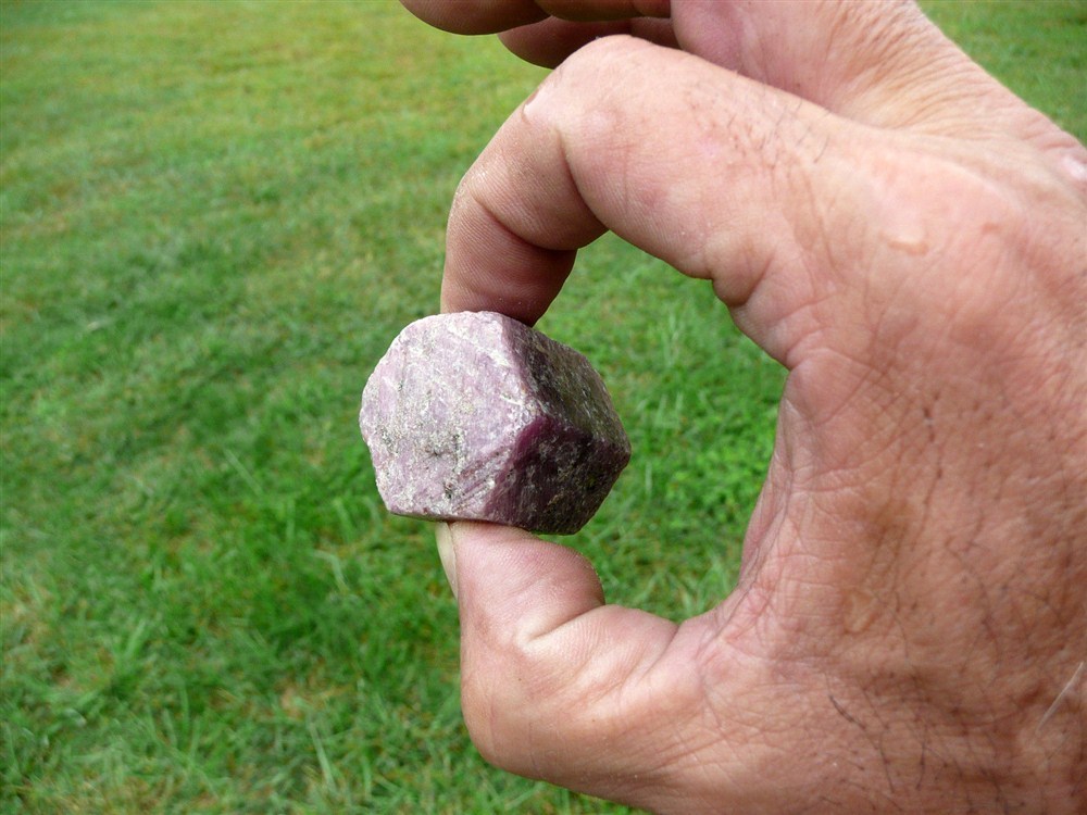 1 Pound of RARE LARGE Hex Ruby - Natural Shape - Cabbing, Tumbling, Specimens
