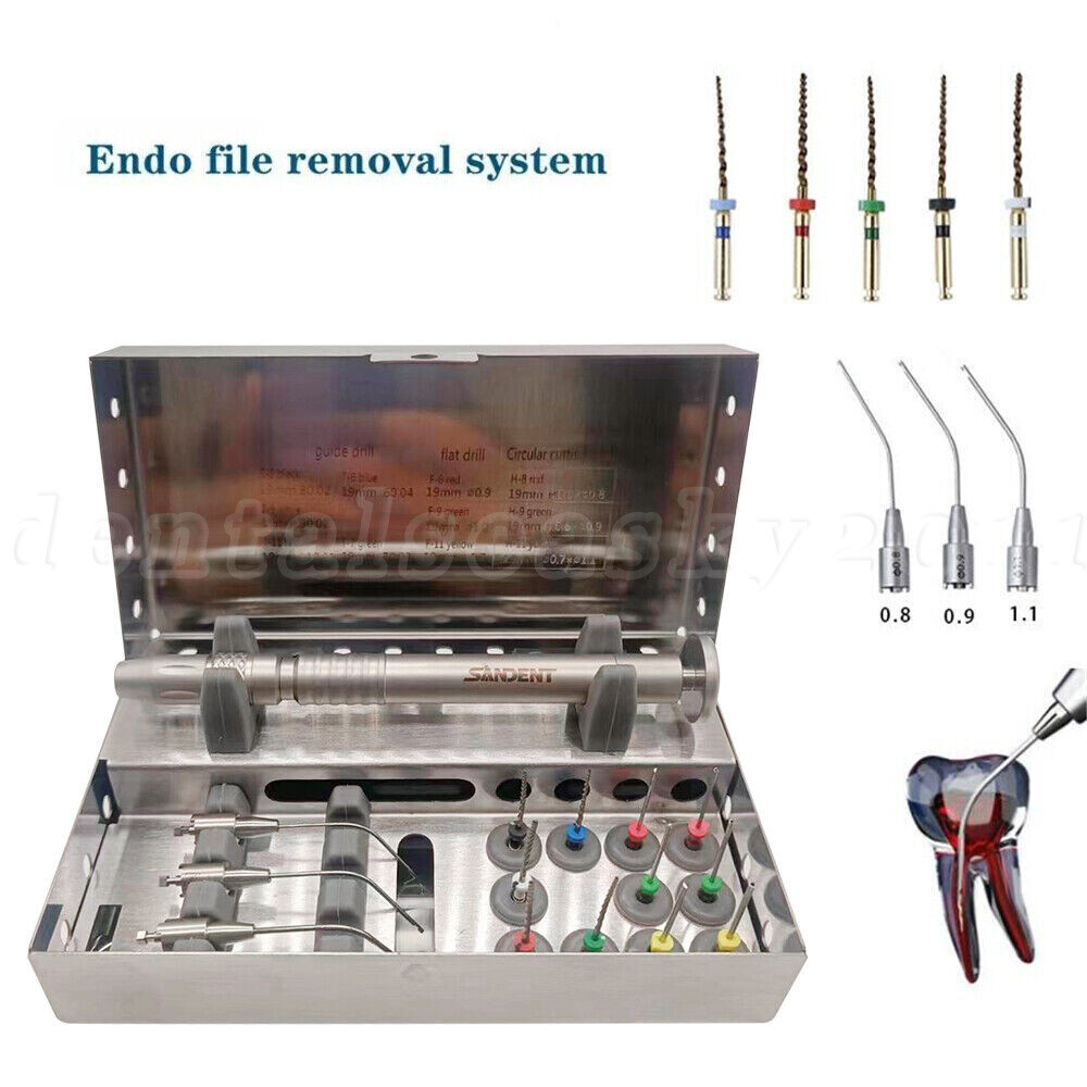 Dental Root Canal File Extractor Endo Broken Files Removal System Holder Tools