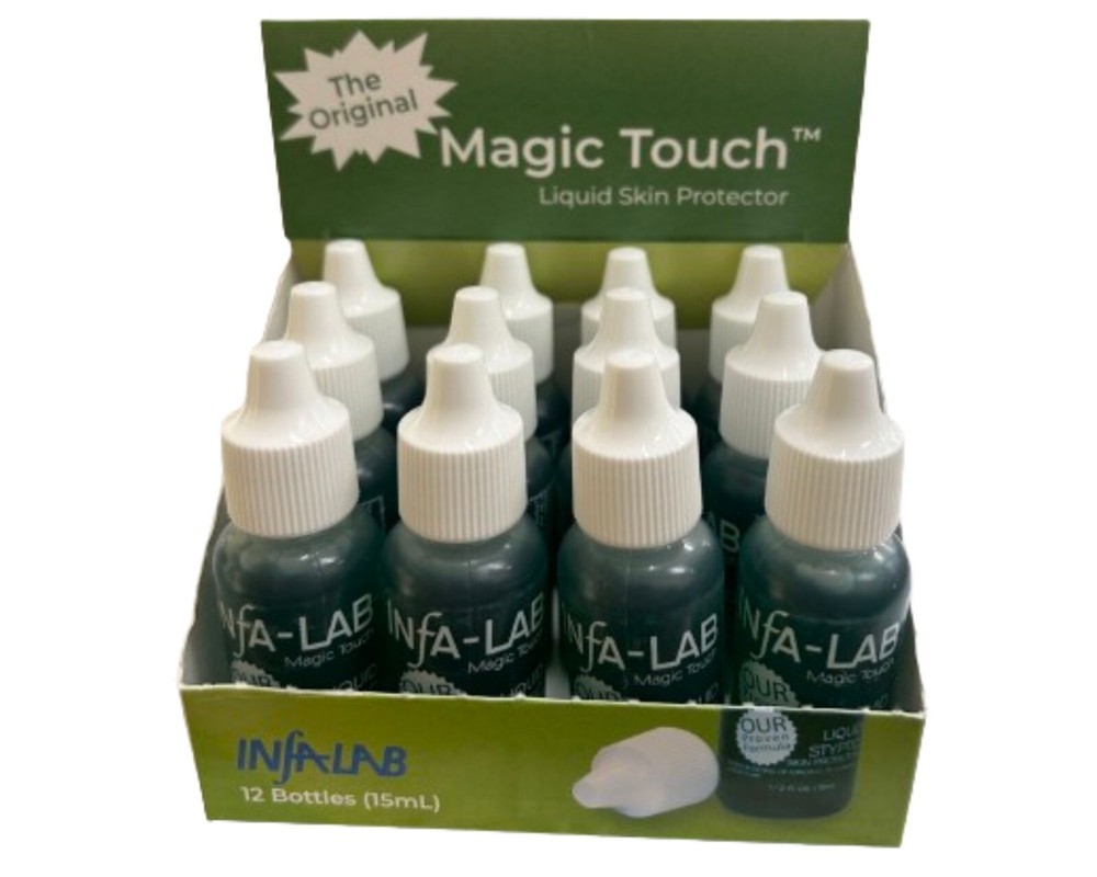 Infalab Magic Touch Liquid Styptic Skin Protector - 15ml each- (1 box= 12 pcs)