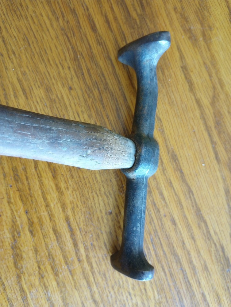 Vintage Autobody Bumping Hammer MAC BTH 155, Very Solid Handle Nice Piece
