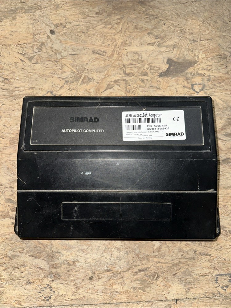 Simrad AC20 PN 22088116 da5923 Autopilot Computer Processor Tested Good